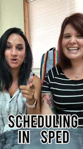 Creating Your Schedule in SPED Therapist Perspective