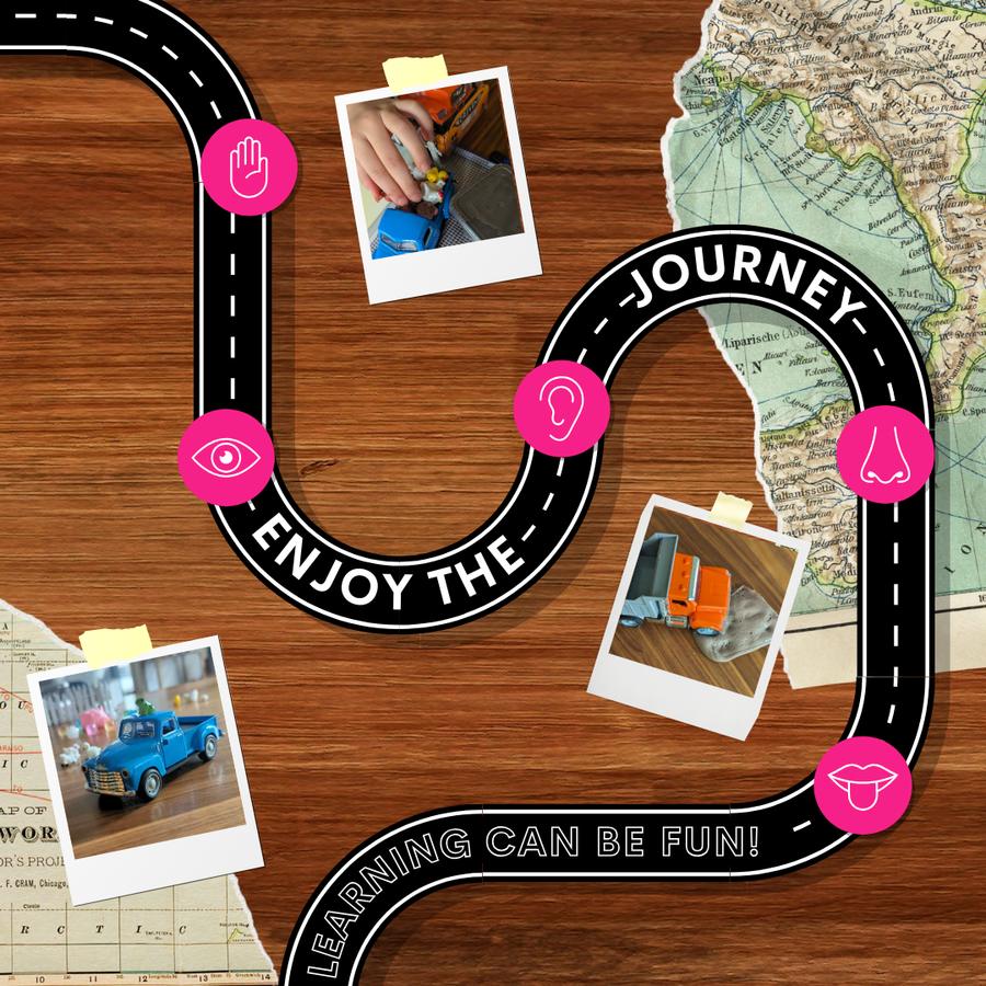 Multi-Sensory Storytelling Kit: Friendly Blue Truck (Shipped)