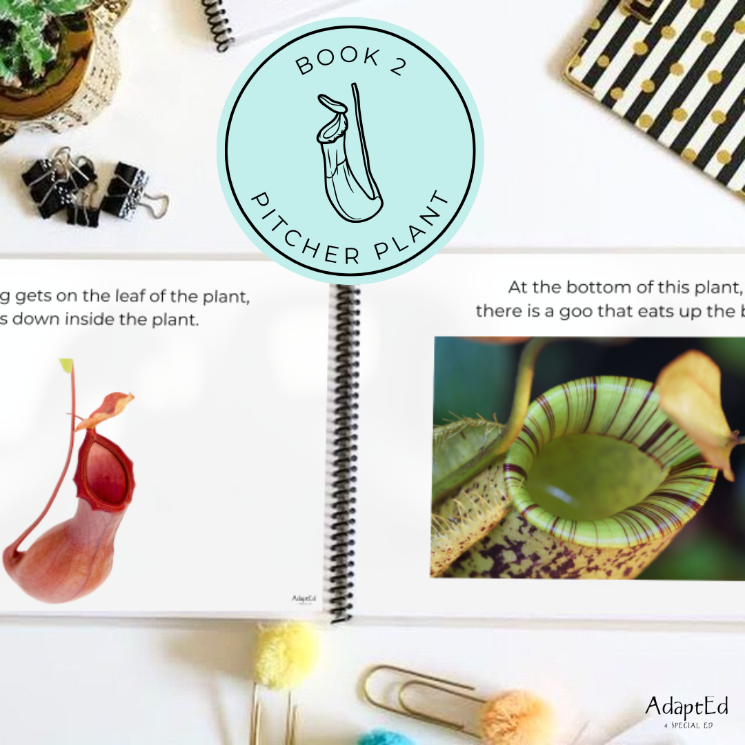 Carnivorous Plants Decodable Readers + Reading Comprehension (Printable PDF)