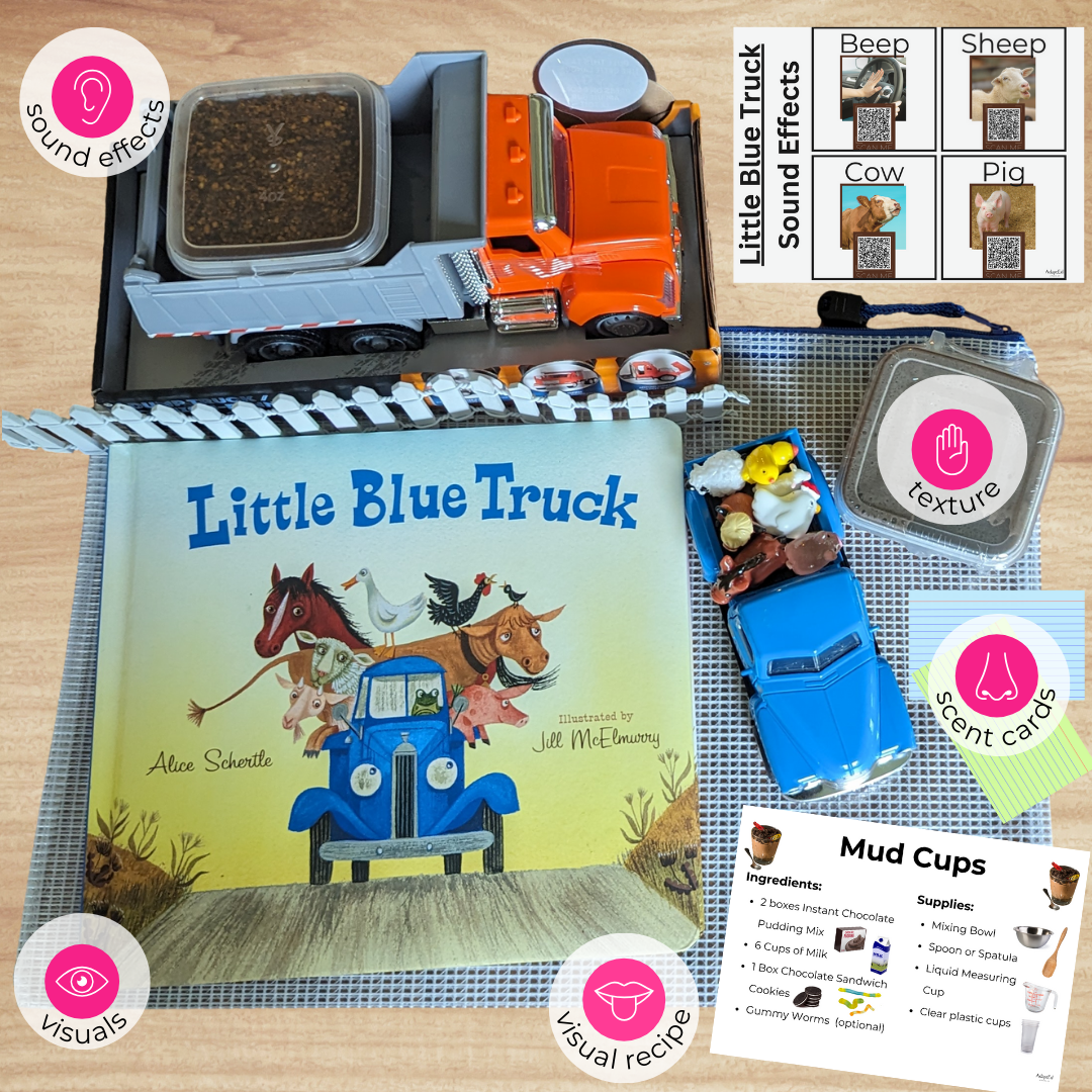 Multi-Sensory Storytelling Kit: Little Blue Truck (Shipped)