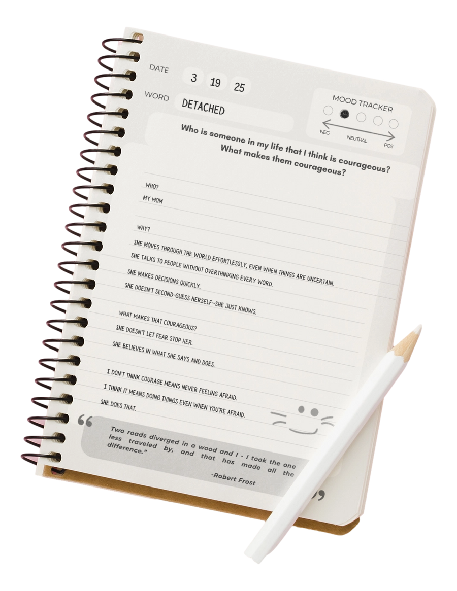 Mood and Meaning: A Neurodivergent Journal for Daily Mood Tracking and Self-Reflection