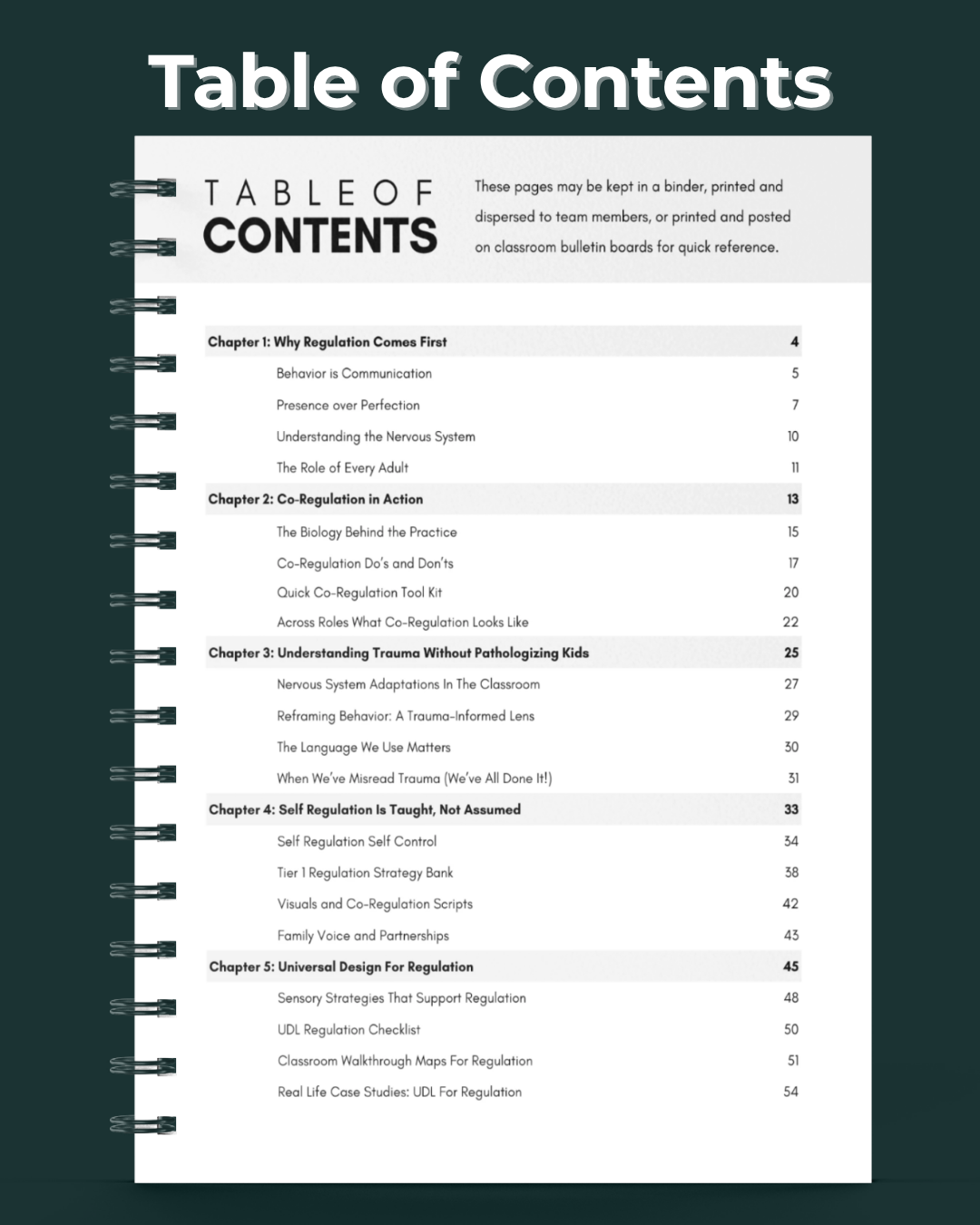 Safe to Learn Handbook