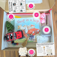 Thumbnail for Multi-Sensory Storytelling Kit: Sheep in a Jeep (Shipped)