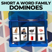 Thumbnail for SOR Short A Word Family Dominoes Rhyming