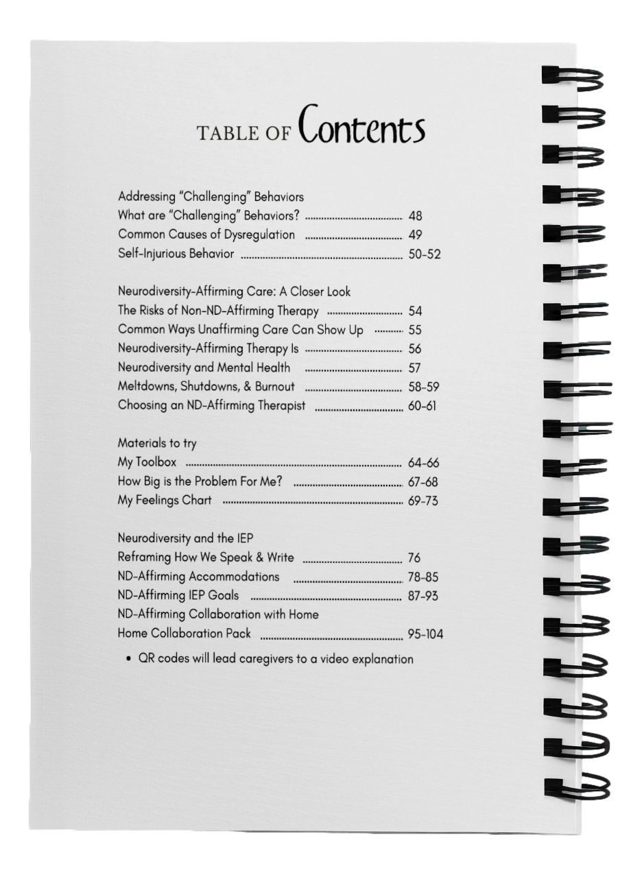 Neurodiversity Affirming Training Handbook