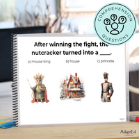 Thumbnail for Nutcracker Decodable Readers + Reading Comprehension (Printable PDF)