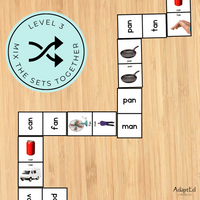 Thumbnail for SOR Short A Word Family Dominoes Rhyming