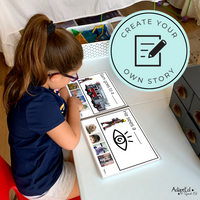 Thumbnail for Firefighter Visual Story Writing + Adapted Book (Printable PDF & Interactive Digital) - AdaptEd4SpecialEd
