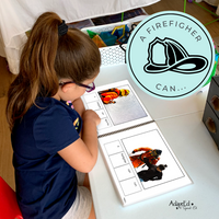 Thumbnail for Firefighter Visual Story Writing + Adapted Book (Printable PDF & Interactive Digital) - AdaptEd4SpecialEd