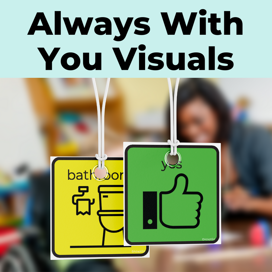 100% FREE "Always With You Visual Supports" FREE - AdaptEd4SpecialEd