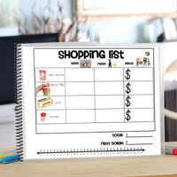 Thumbnail for Visual Recipe: Slow Cooker Apple Cobbler (Printable PDF) - AdaptEd4SpecialEd