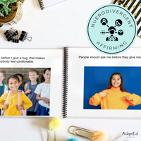 Thumbnail for Asking for a Hug Editable Social Skills Story (Printable PDF )