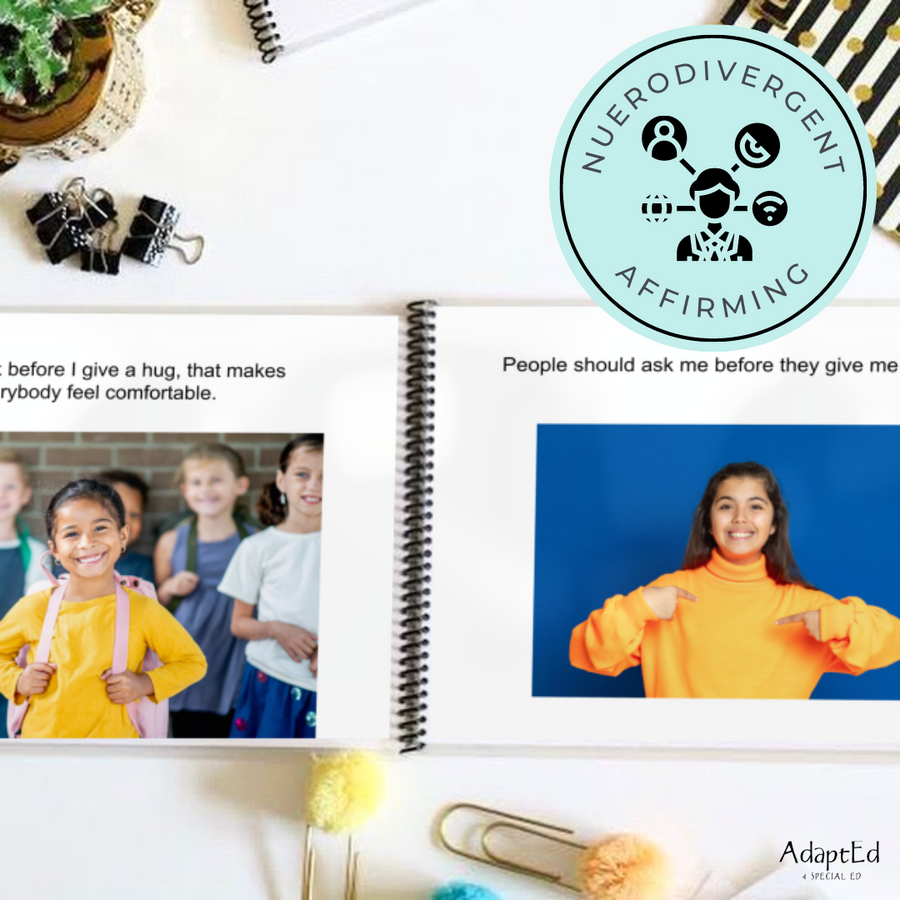 Asking for a Hug Editable Social Skills Story (Printable PDF )