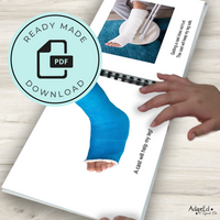 Thumbnail for Social Narrative: Broken Leg: Editable (Printable PDF ) Uncategorized - AdaptEd4SpecialEd