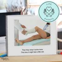 Thumbnail for Social Narrative: Broken Leg: Editable (Printable PDF ) Uncategorized - AdaptEd4SpecialEd