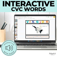Thumbnail for CVC Word Builders Interactive Short E - AdaptEd4SpecialEd