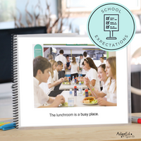 Thumbnail for Social Skills Story: Cafeteria / Lunchroom Rules and Expectations (Printable PDF ) School - AdaptEd4SpecialEd