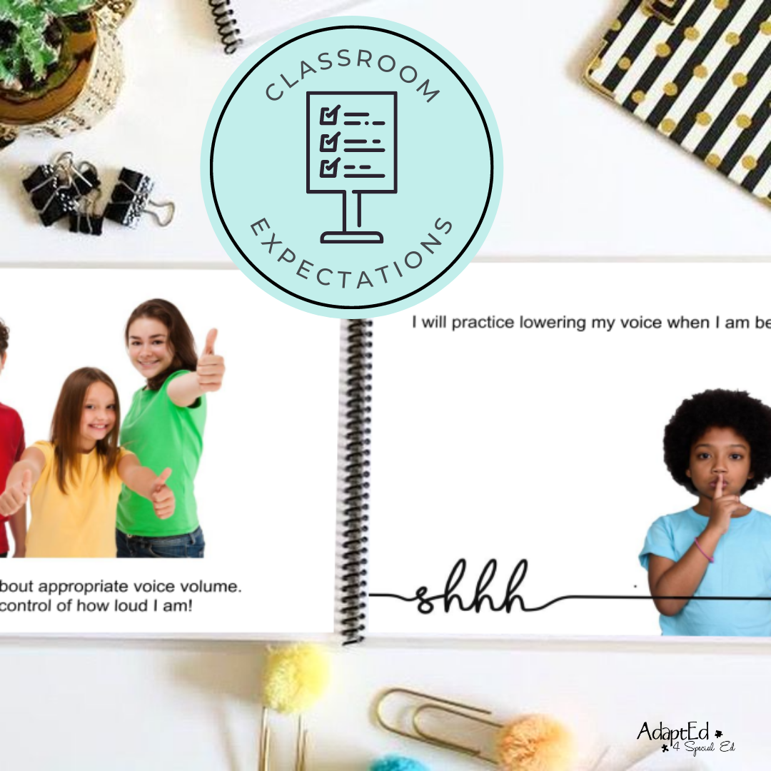 Social Skills Story: Controlling My Volume: Editable (Printable PDF ) School - AdaptEd4SpecialEd