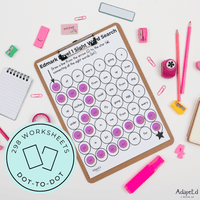 Thumbnail for Edmark Level 1 Sight Words Dot to Dot Stamp It Maze