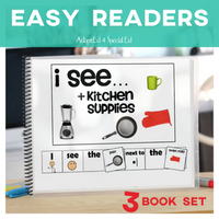 Thumbnail for Emergent Reader: I see... Kitchen Supplies (Printable PDF)