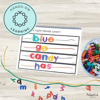 Thumbnail for Edmark Level 1 Sight Words Word Work Letter Beads