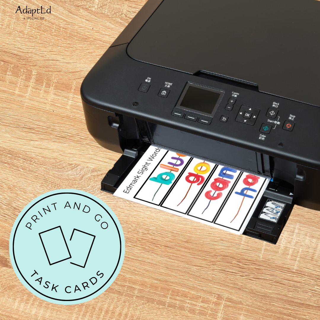 Edmark Level 1 Sight Words Word Work Letter Beads