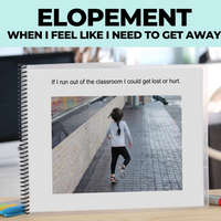 Thumbnail for Social Skills Story: Elopement/ Running Away Editable (Printable PDF ) School - AdaptEd4SpecialEd
