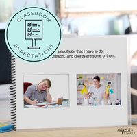 Thumbnail for Social Skills Story: Completing My Work: Editable (Printable PDF) Job Skills - AdaptEd4SpecialEd