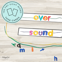 Thumbnail for Fry 2nd 100 Sight Words Word Work Letter Beads - AdaptEd4SpecialEd