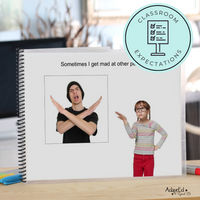 Thumbnail for Social Skills Story: Pulling Hair: Editable (Printable PDF ) Social Skills - AdaptEd4SpecialEd