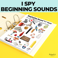 Thumbnail for Beginning Sound I Spy Letter Sound Recognition - AdaptEd4SpecialEd