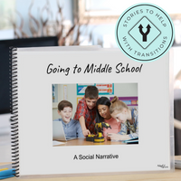 Thumbnail for Social Skills Story: Going to Middle School (Printable PDF) School - AdaptEd4SpecialEd