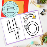 Thumbnail for Number Sense 1-10 Adapted Books, File Folders and Posters (Digital Interactive & Printable PDF) - AdaptEd4SpecialEd