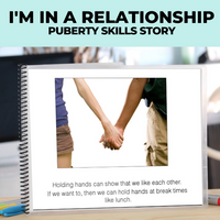 Thumbnail for Social Narrative: I'm in a Relationship | I have a Boyfriend/ Girlfriend: Editable (Printable PDF ) Puberty - AdaptEd4SpecialEd