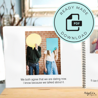 Thumbnail for Social Narrative: I'm in a Relationship | I have a Boyfriend/ Girlfriend: Editable (Printable PDF ) Puberty - AdaptEd4SpecialEd