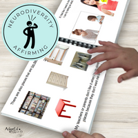 Thumbnail for Neurodiversity Affirming Social Skills Story: I Like to Climb: Editable Neurodivergent Affirming - AdaptEd4SpecialEd