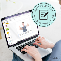 Thumbnail for Social Narrative: I Stim & Stimming Feels Good: Editable (Printable PDF ) Neurodivergent Affirming - AdaptEd4SpecialEd