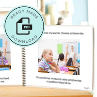 Thumbnail for Social Narrative: Not Answering For Others (Printable PDF) School - AdaptEd4SpecialEd