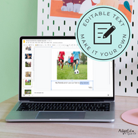 Thumbnail for Social Skills Story: Kicking: Editable (Printable PDF ) Social Skills - AdaptEd4SpecialEd