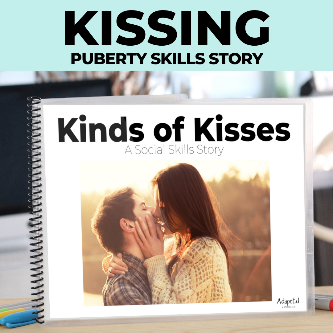 Kinds of Kisses Social Skills Story: Editable (Printable PDF )