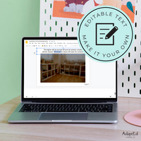 Thumbnail for Social Skills Story: Lockdown Drill: Editable (Printable PDF) School - AdaptEd4SpecialEd