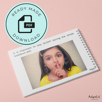 Thumbnail for Social Skills Story: Lockdown Drill: Editable (Printable PDF) School - AdaptEd4SpecialEd