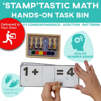 Thumbnail for Task Bin 4: Stamping Math (Ships to You) Task Box (Ships to You) - AdaptEd4SpecialEd