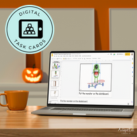 Thumbnail for Monster Positional Words: Task Cards and Adapted Book (Printable and Interactive Digital)