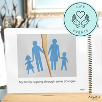 Thumbnail for My Parents are Getting a Divorce Editable Social Skills Story (Printable PDF )