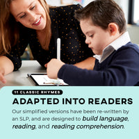 Thumbnail for Nursery Rhymes Emergent Readers + Comprehension Bundle (Printable PDF) - AdaptEd4SpecialEd