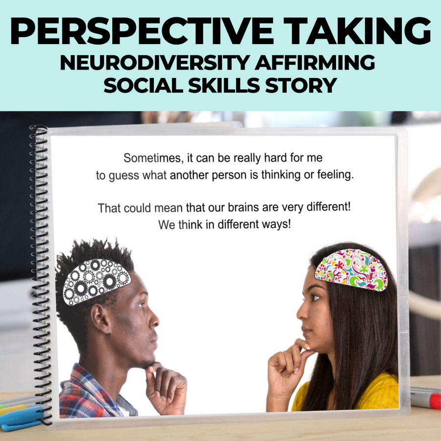 Neurodivergent Affirming Social Skills Story : Perspective Taking: Editable (Printable PDF) Neurodivergent Affirming - AdaptEd4SpecialEd