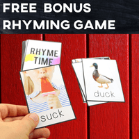 Thumbnail for Phonics Sounds and Emergent Readers Set 1 (Printable PDF) - AdaptEd4SpecialEd