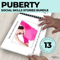 Thumbnail for Social Skills Stories: Puberty Bundle: Editable