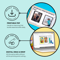 Thumbnail for Visual Question of the Day (Printable PDF + Digital) Wh Questions - AdaptEd4SpecialEd